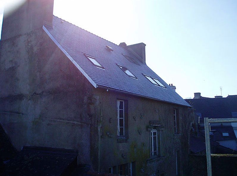 sous toiture en ardoise dans le finistère