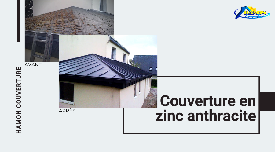 couverture en zinc anthracite par hamon couverture